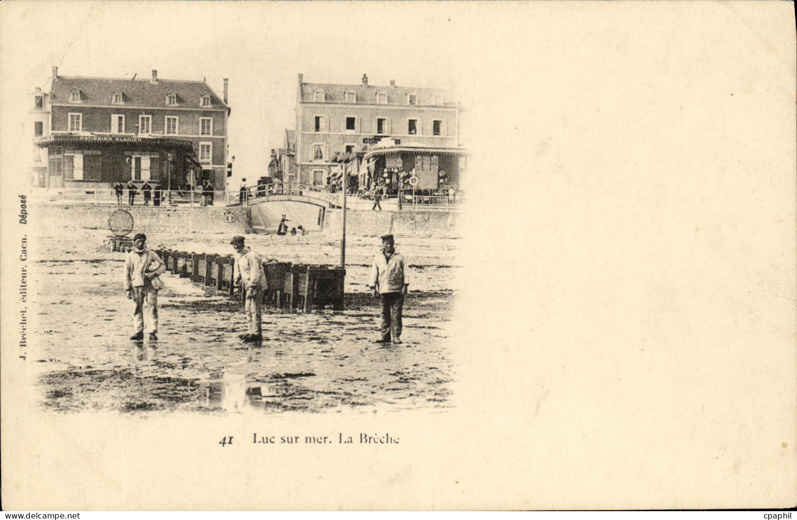 CPA Luc Sur Mer La Breche