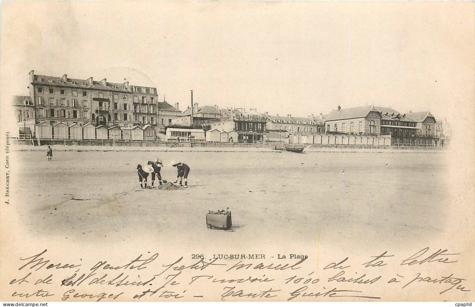 CPA Luc sur Mer La Plage