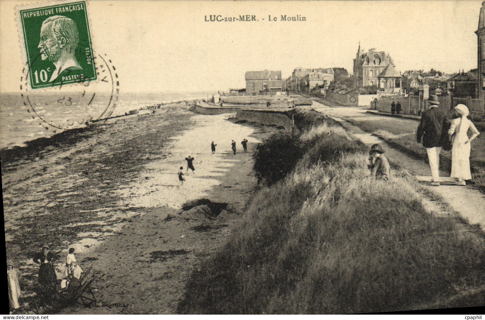 CPA Luc Sur Mer Le Moulin