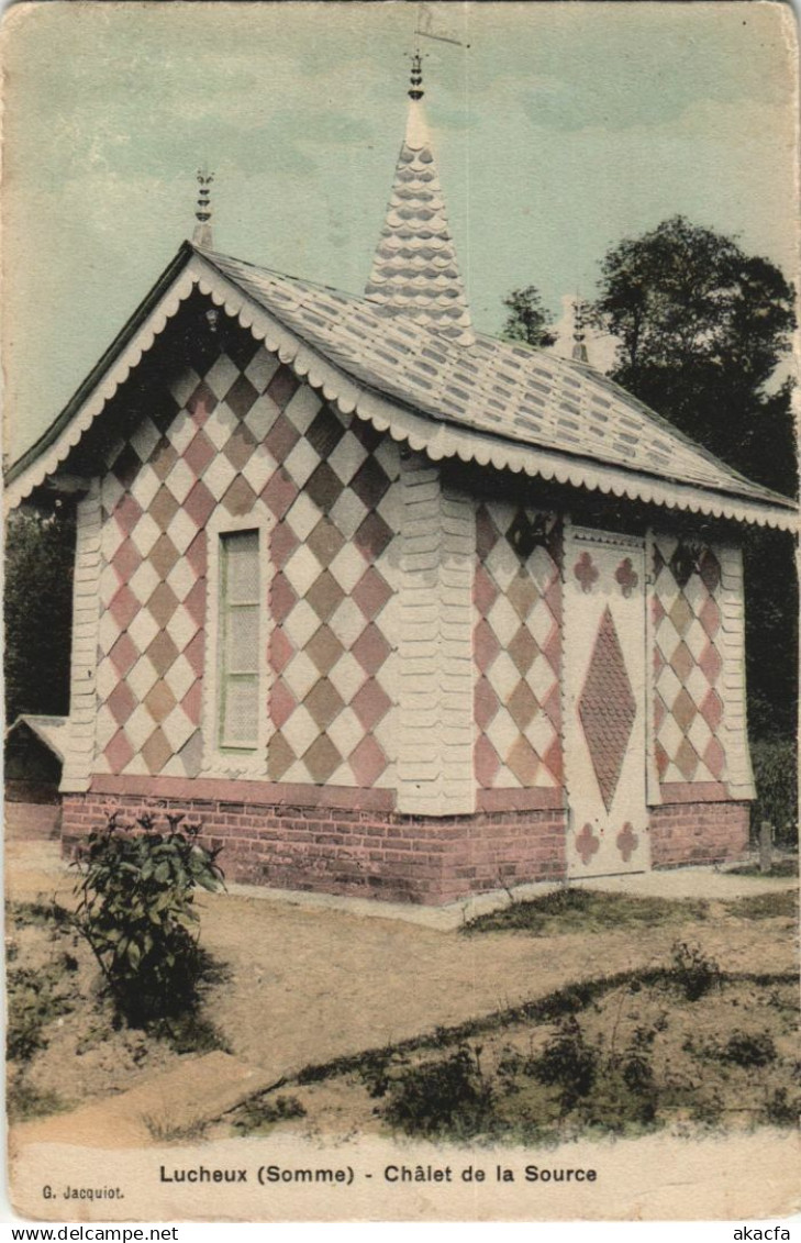 CPA LUCHEUX Chalet de la Source (758221)