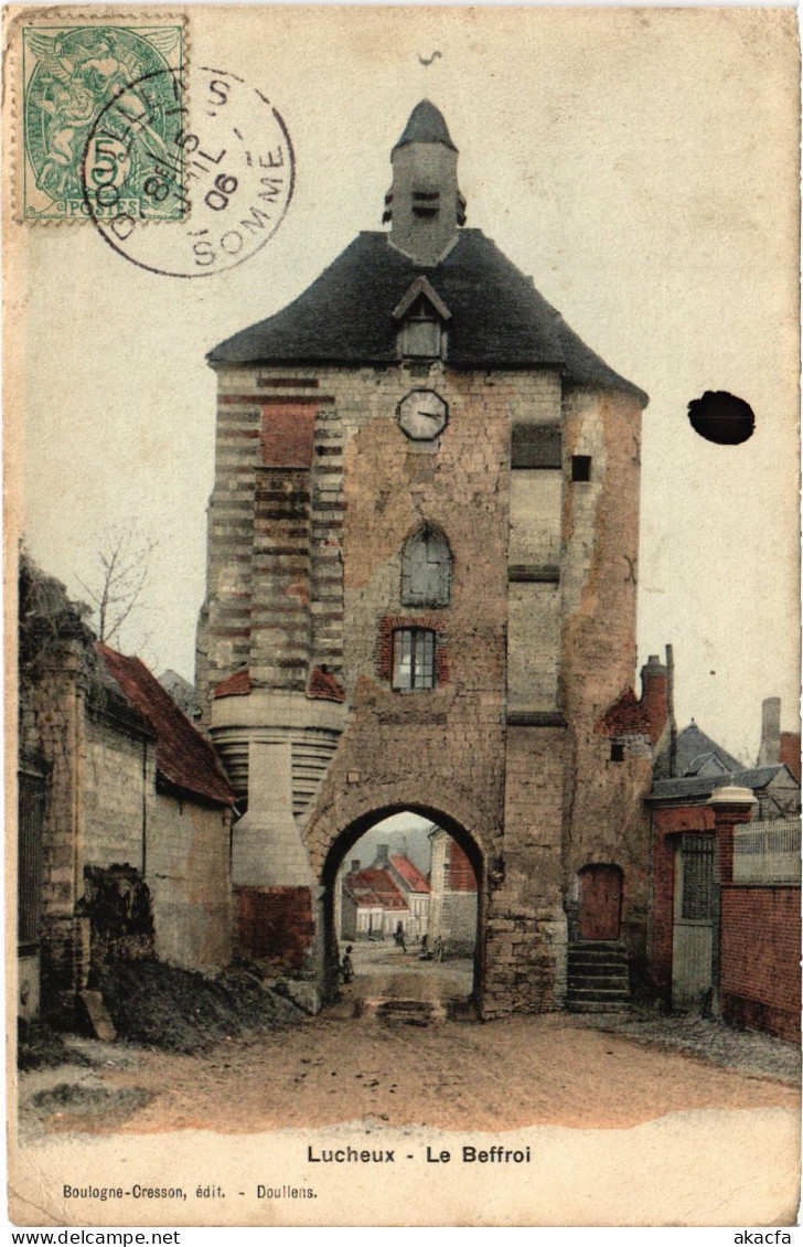 CPA Lucheux le Beffroi (1499281)