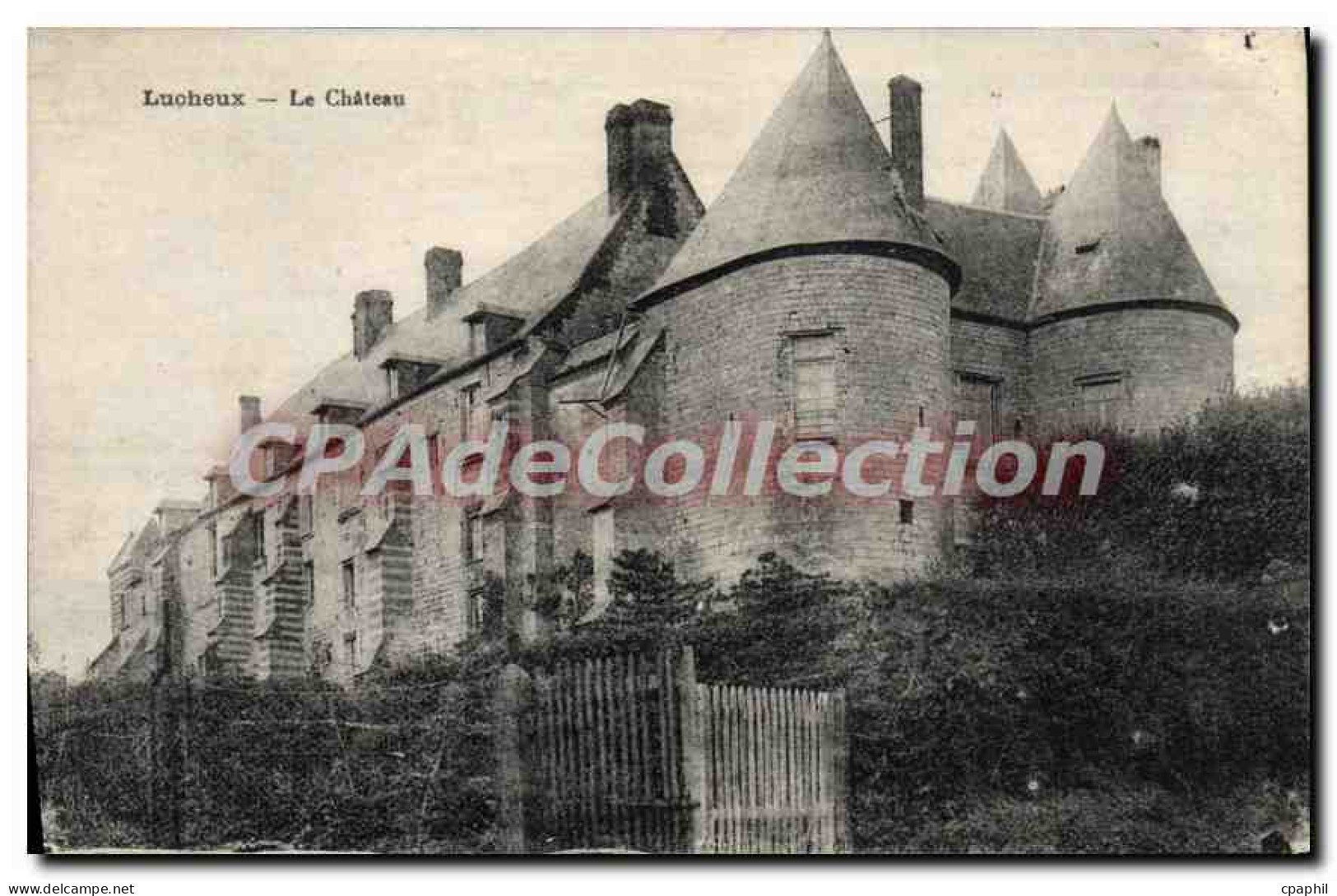 CPA Lucheux Le Château