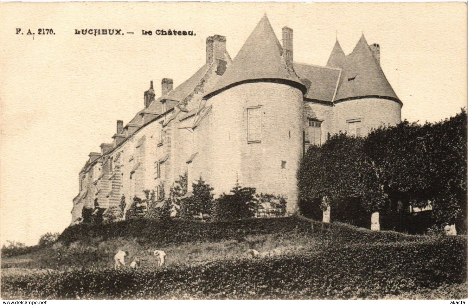 CPA LUCHEUX - Le Chateau (515044)