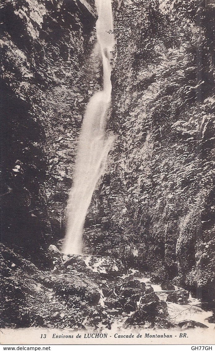 CPA LUCHON -cascade de montauban