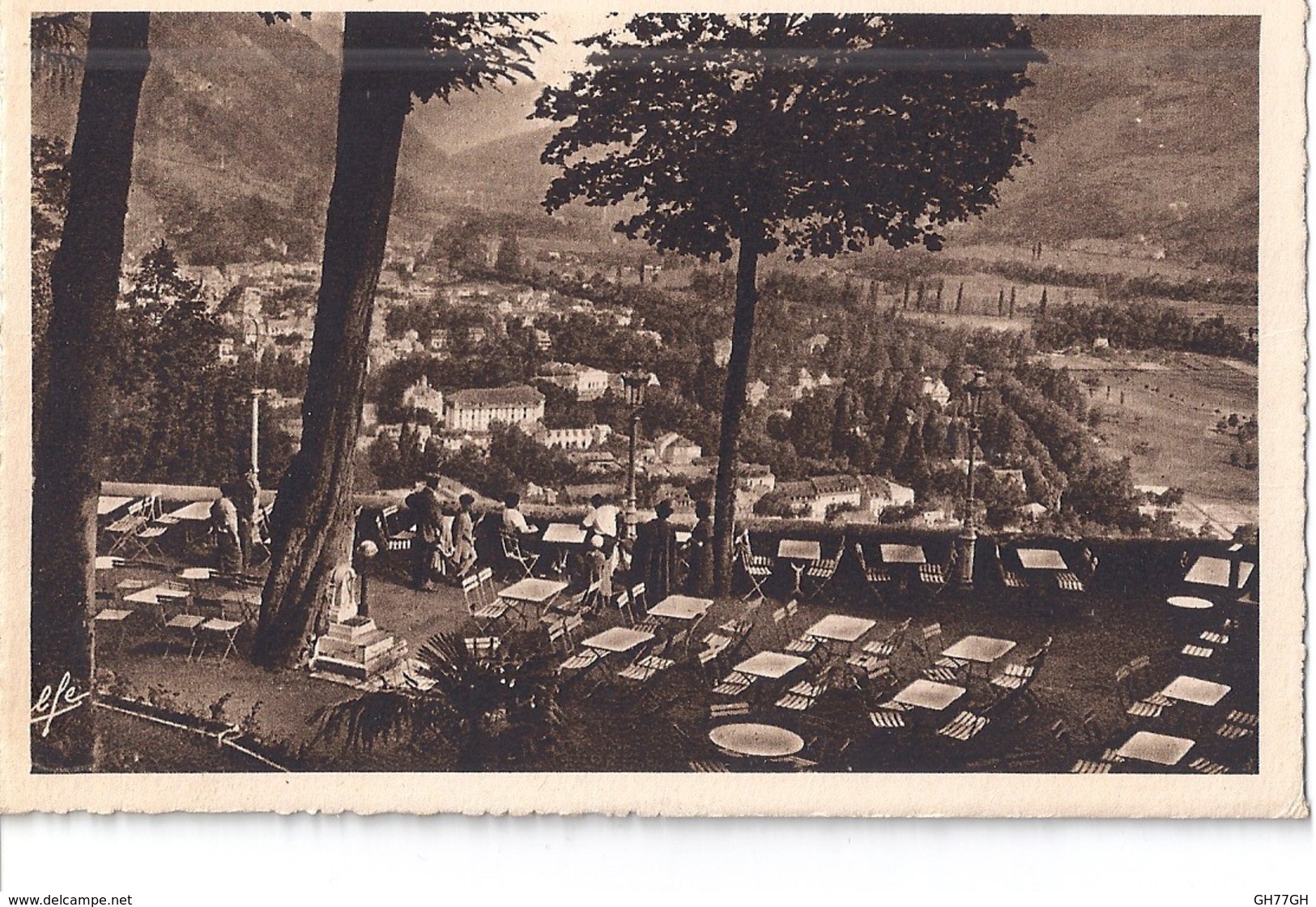 CPA "LUCHON -LA CHAUMIERE"