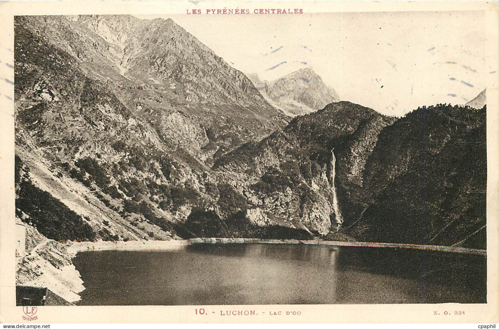 CPA Luchon Lac D'Or