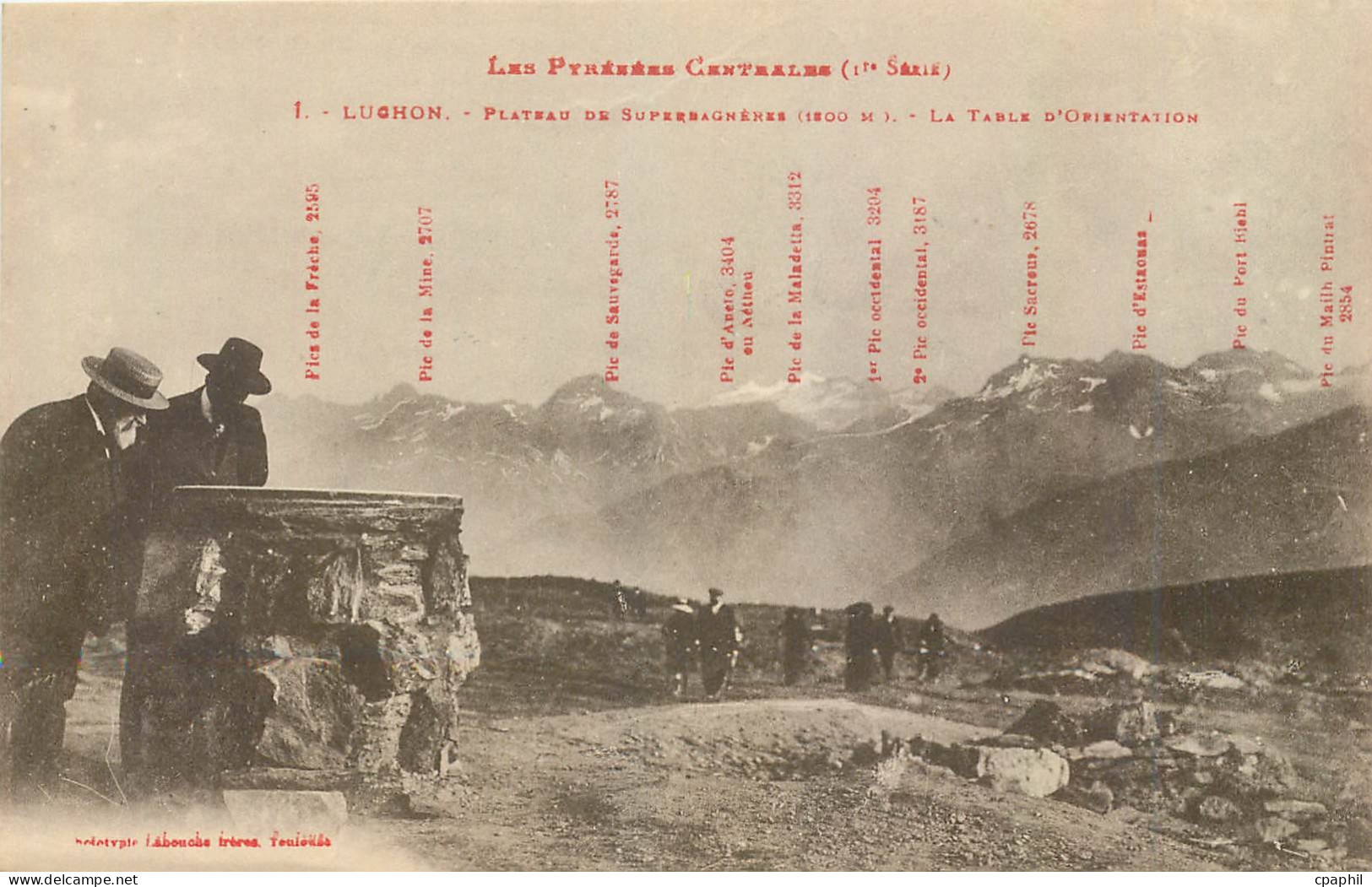 CPA Luchon Plateau de Superbagneres