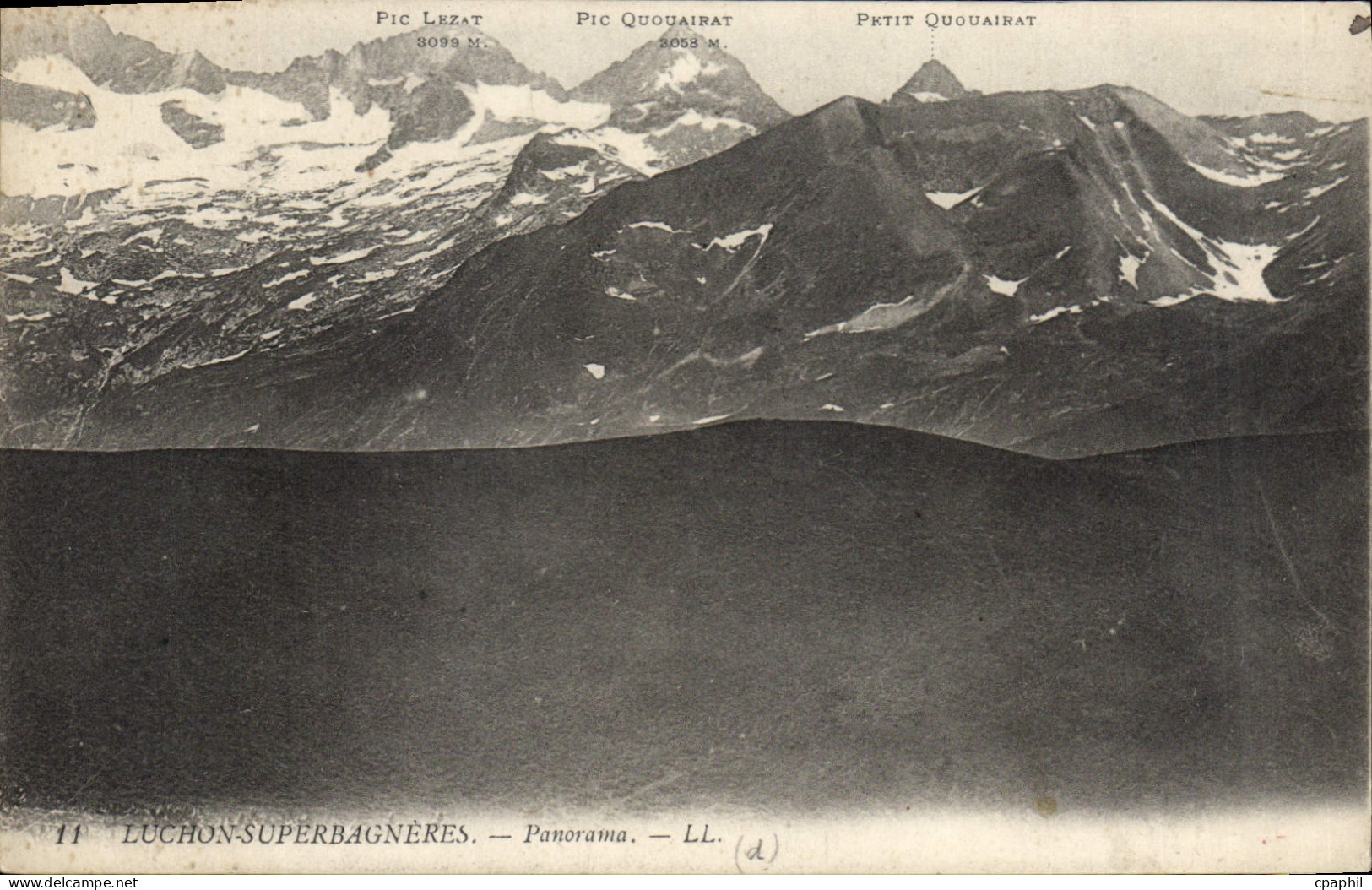 CPA Luchon Superbagneres Panorama