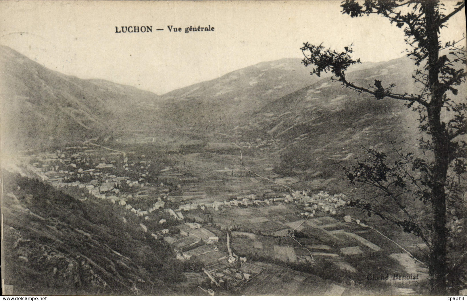 CPA Luchon Vue Generale