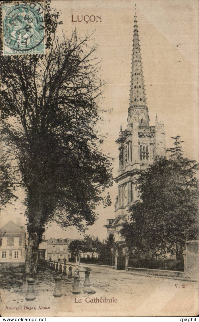 CPA Lucon La cathedrale