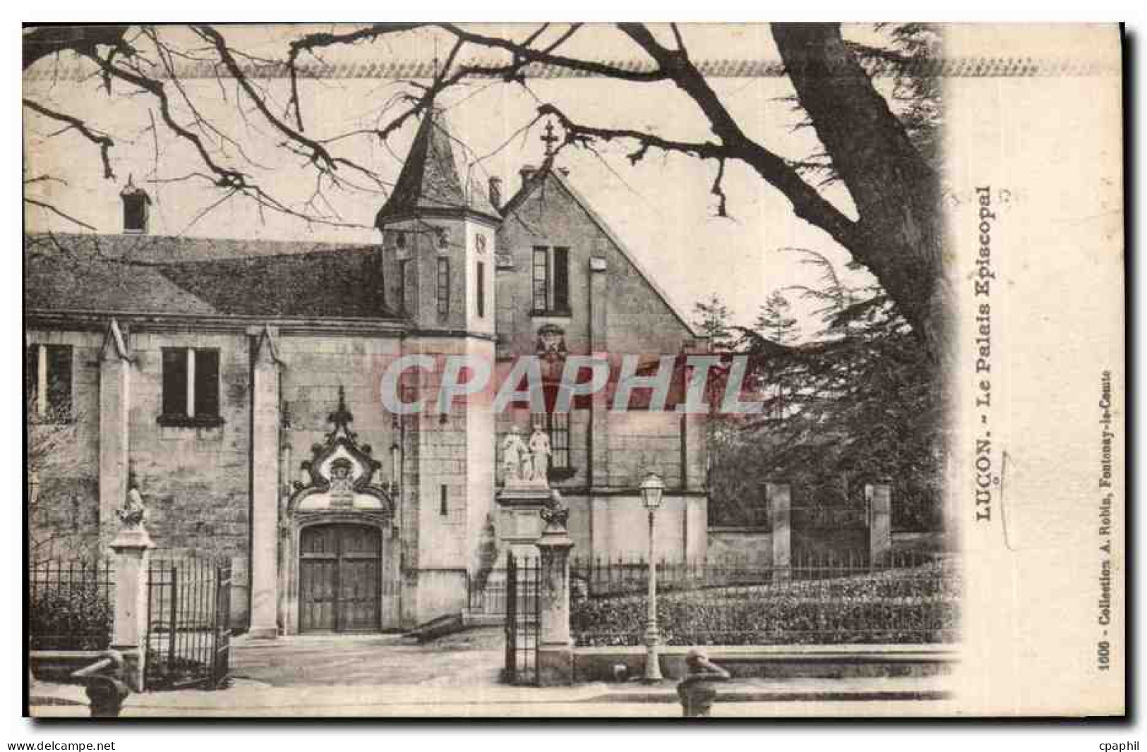 CPA Lucon le palais episcopal