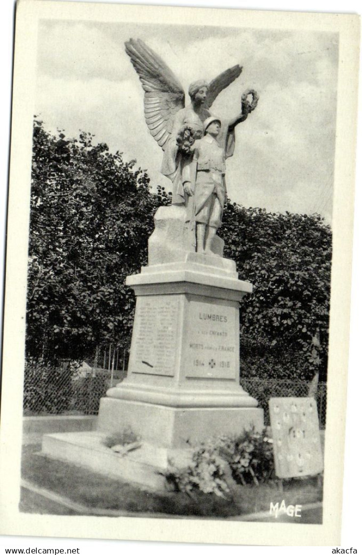 CPA LUMBRES Monument aux Morts (172657)