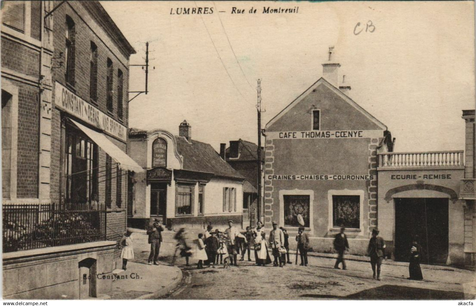 CPA LUMBRES Rue de MOntreuil (26190)