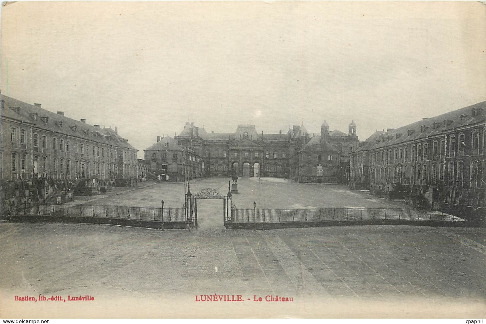 CPA Luneville  Le Château