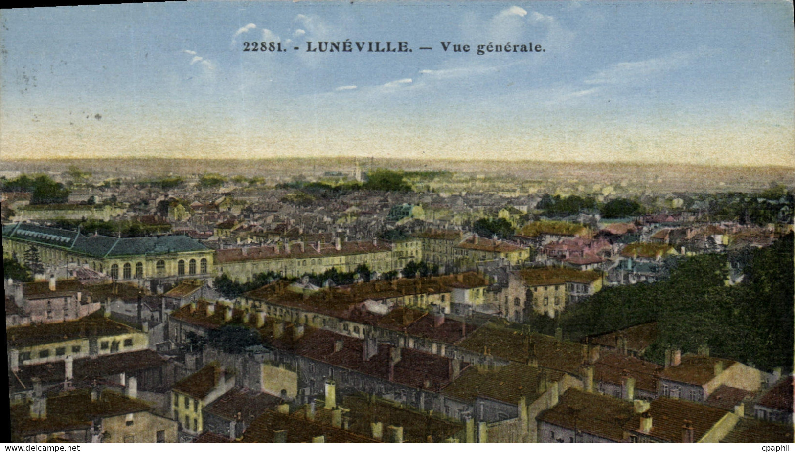 CPA Luneville Vue Generale