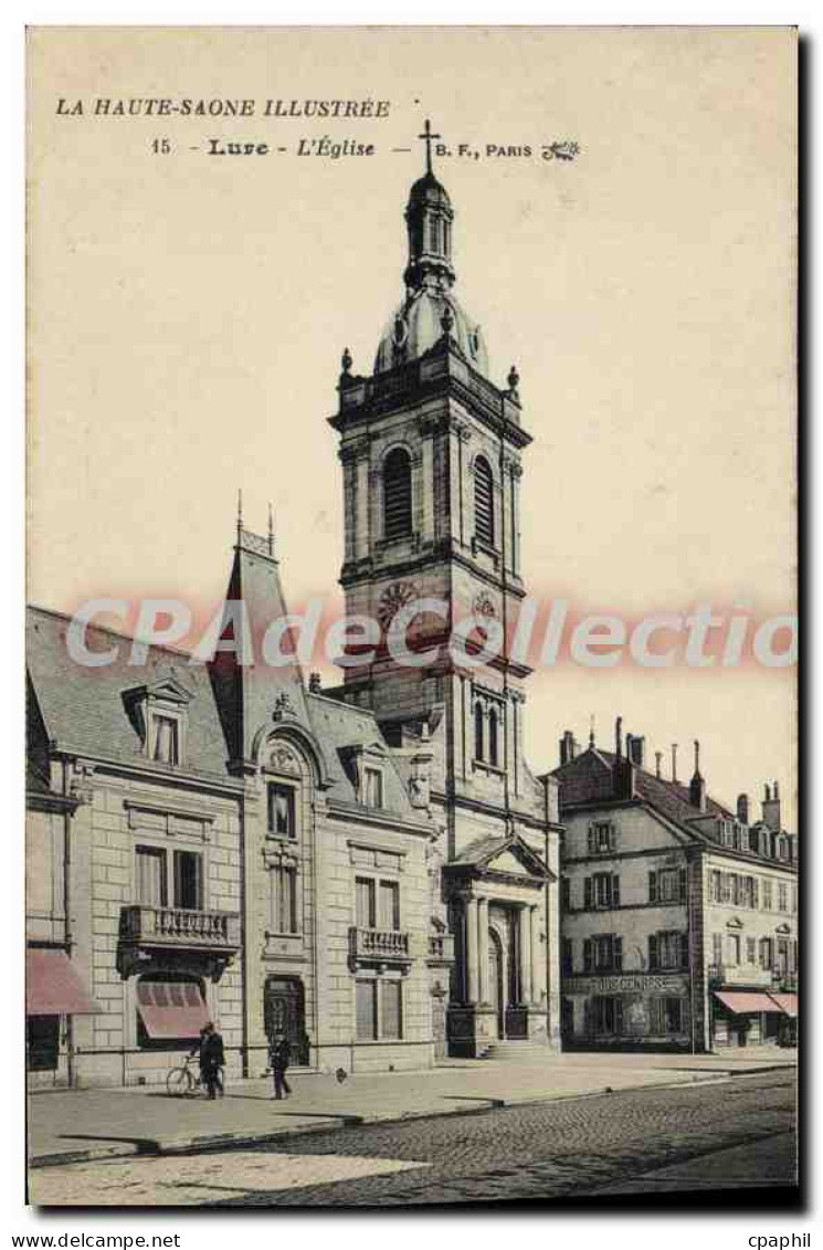 CPA Lure L'Eglise La Haute Saone Illustree