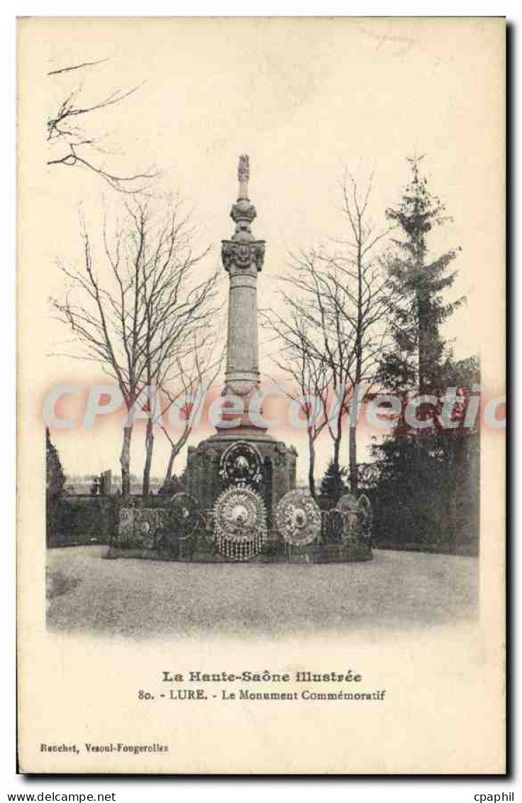 CPA Lure Le Monumet Commemmoratif