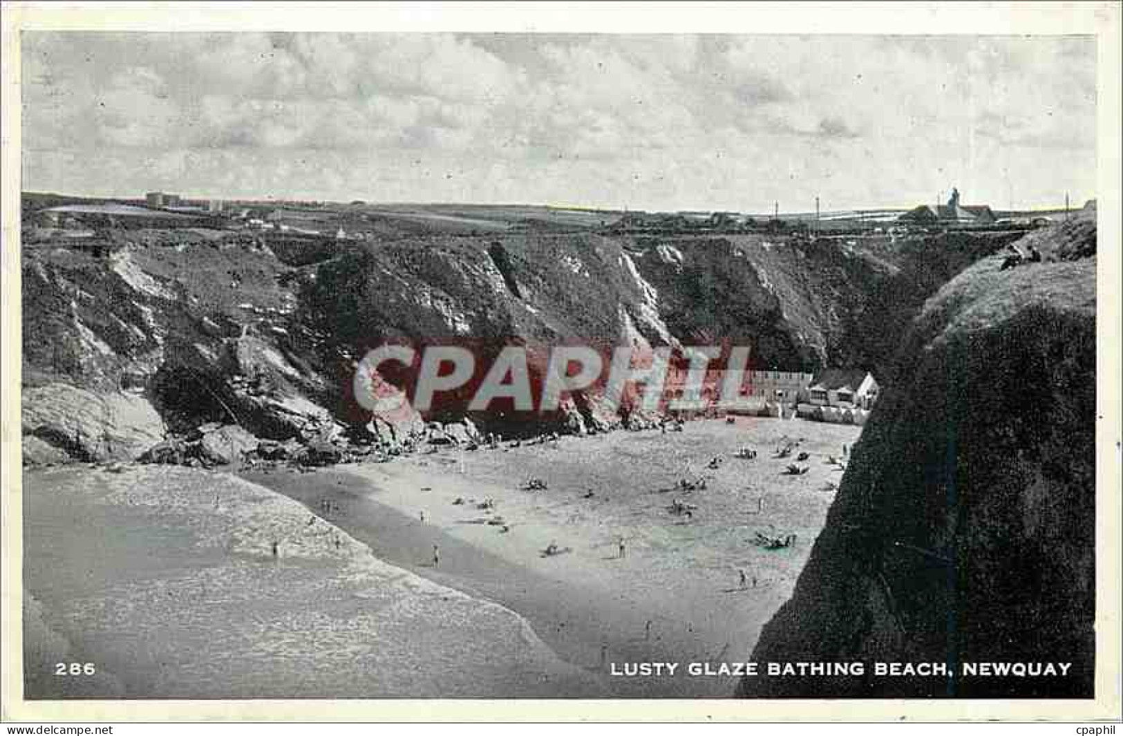 CPA LUSTY GLAZE BATHING BECH  NEWQUAY