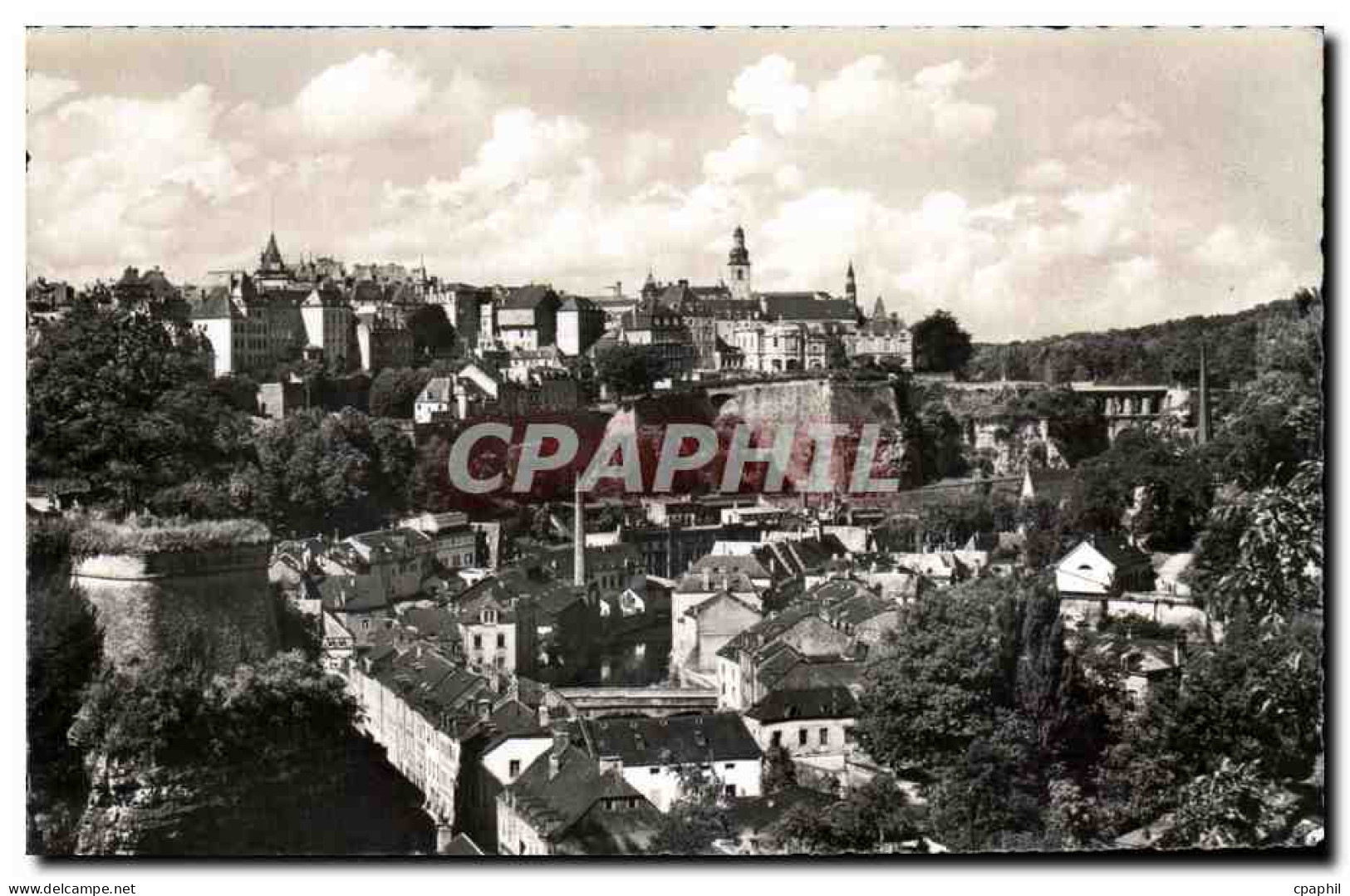 CPA Luxembourg Grund et Ville Haute