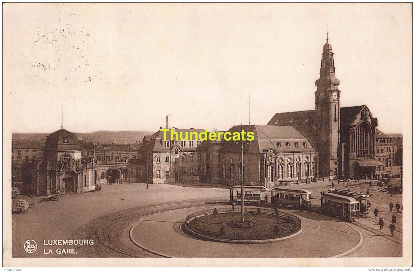 CPA  LUXEMBOURG LA GARE