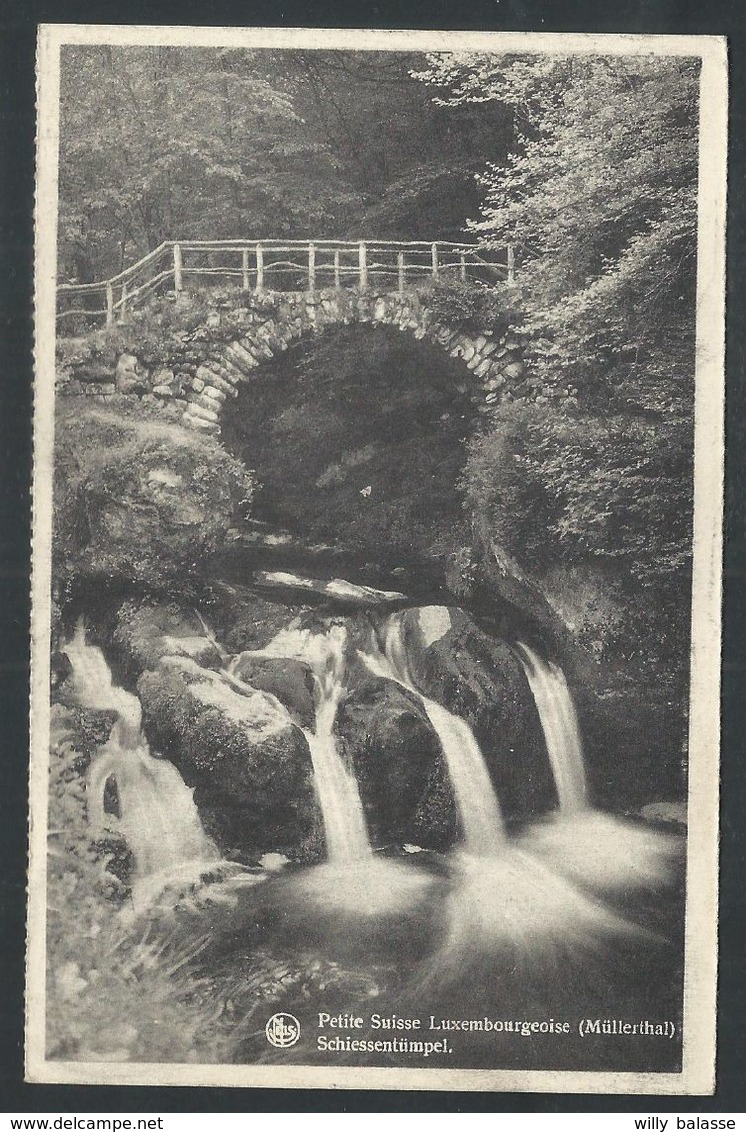 +++ CPA - LUXEMBOURG - LUXEMBURG - MUELLERTHAL - Petite Suisse Luxembourgeoise SCHIESSENTUMPEL - Nels   //