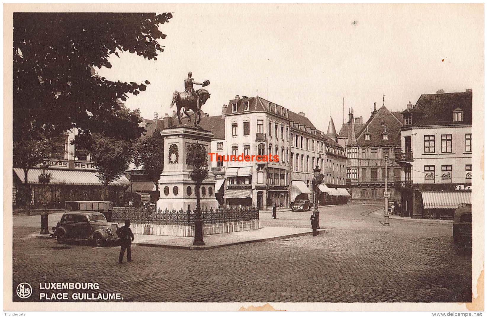 CPA  LUXEMBOURG PLACE GUILLAUME