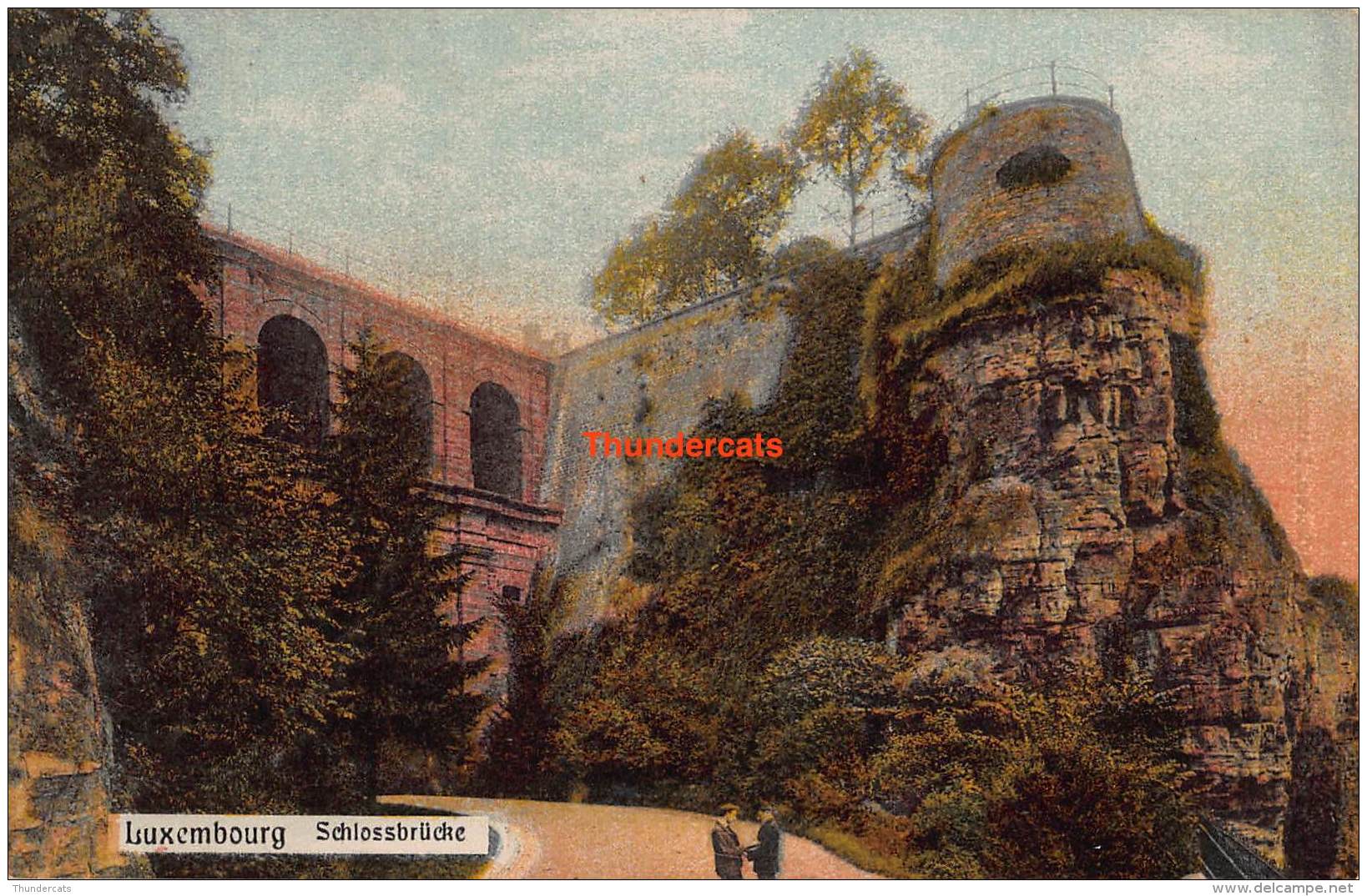 CPA  LUXEMBURG LUXEMBOURG  SCHLOSSBRUCKE