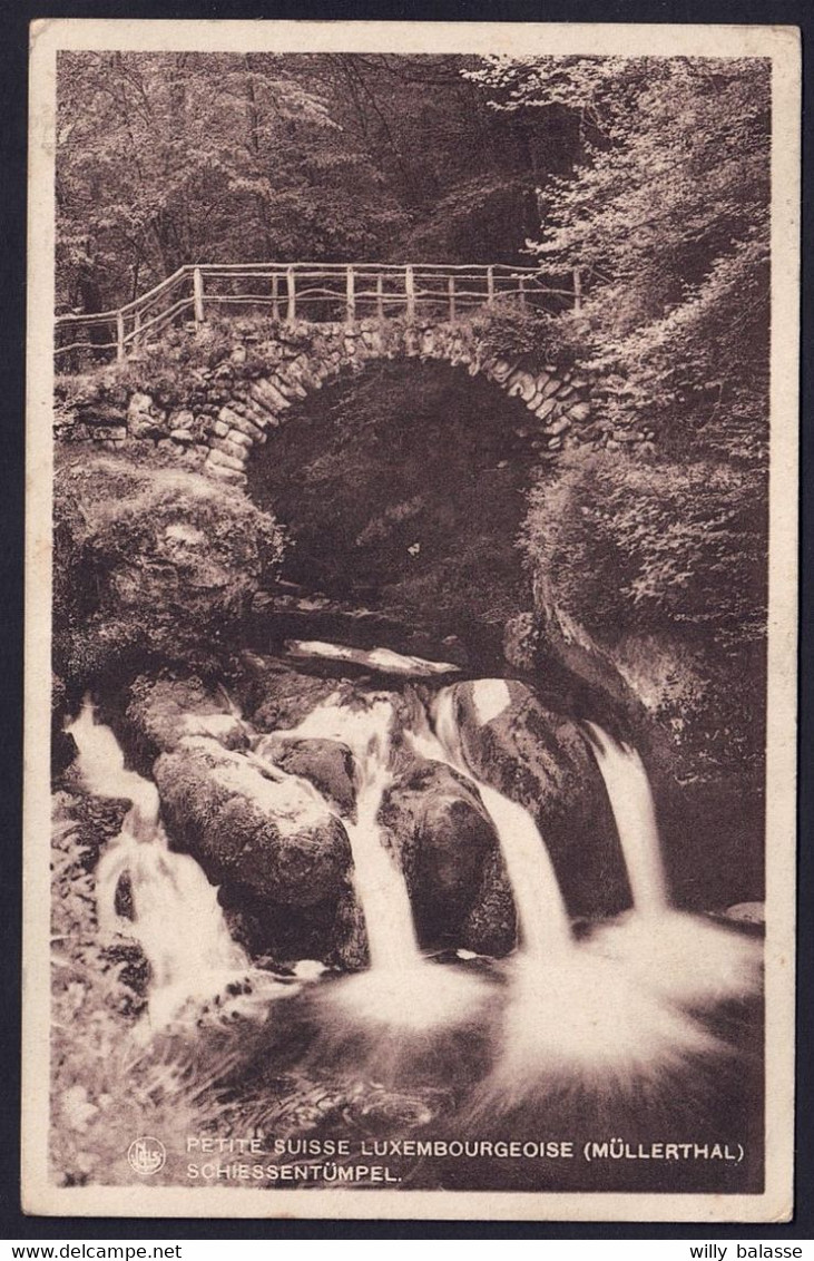 +++ CPA - Luxemburg - MUELLERTHAL - Schiessentümpel  //
