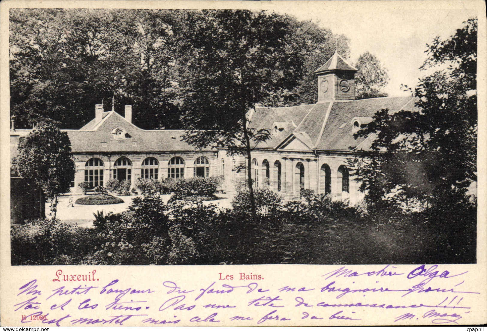 CPA Luxeuil Les Bains