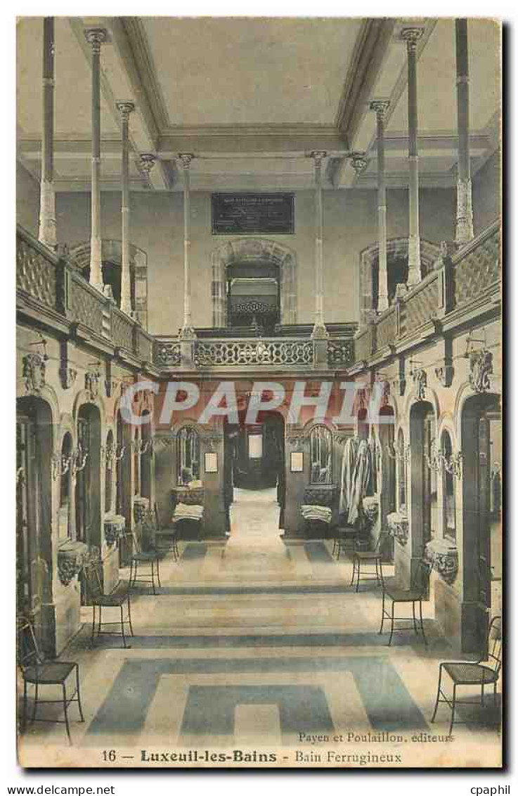 CPA Luxeuil les Bains Bain Ferrugineux