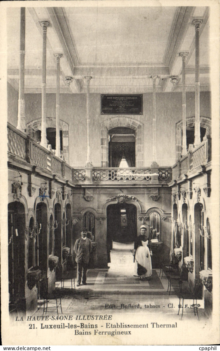CPA Luxeuil les Bains Etablissement Thermal Bains Ferrugeneux