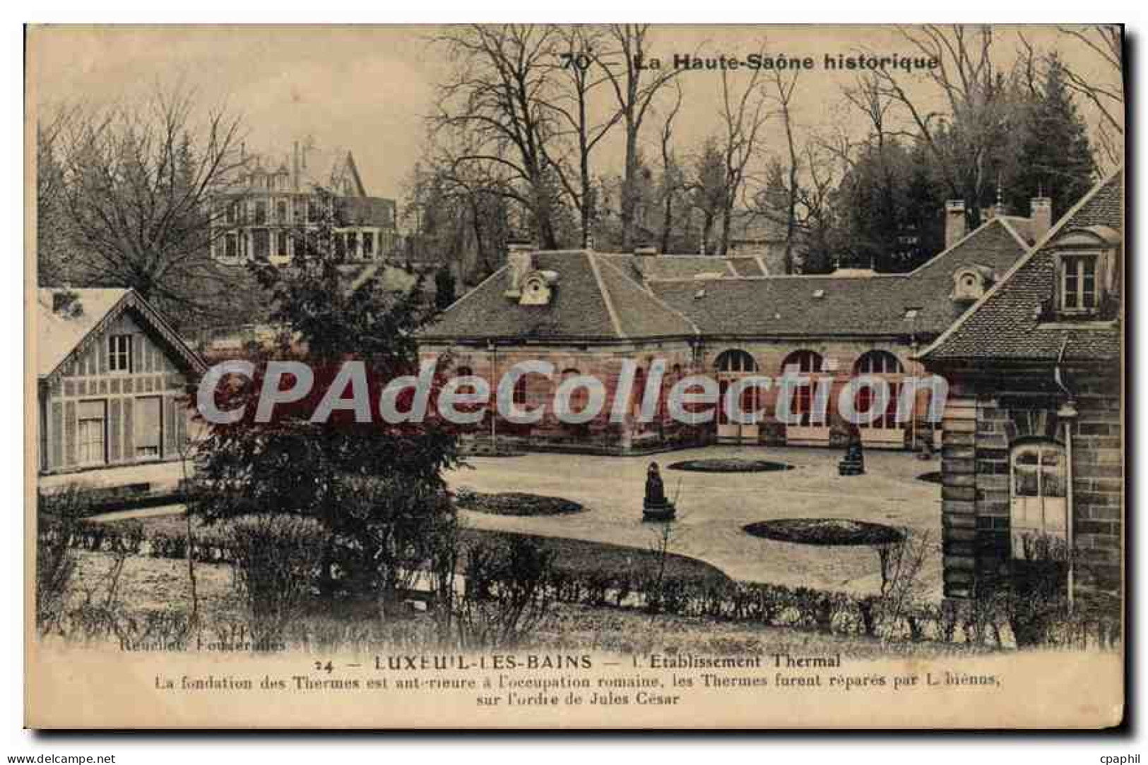 CPA Luxeuil les Bains L'Etablissement Thermal