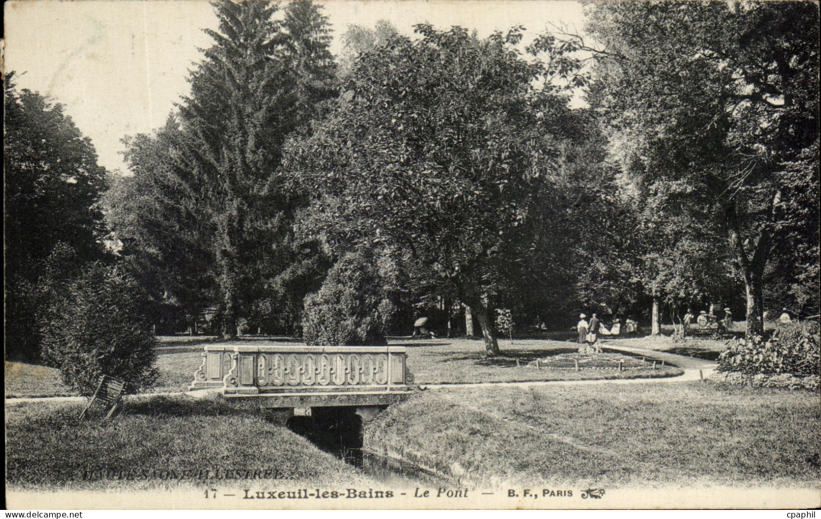 CPA Luxeuil les Bains Le Pont