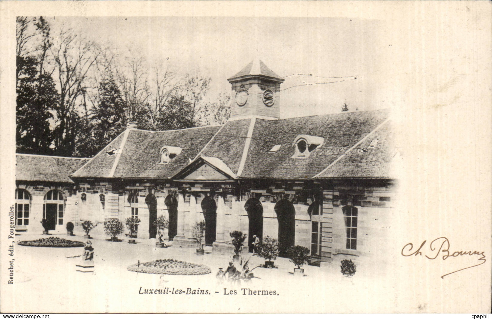 CPA Luxeuil les Bains Les thermes