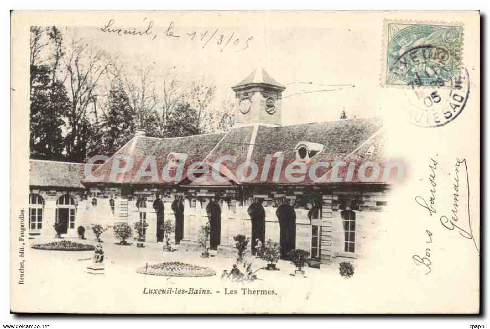 CPA Luxeuil les Bains Les Thermes