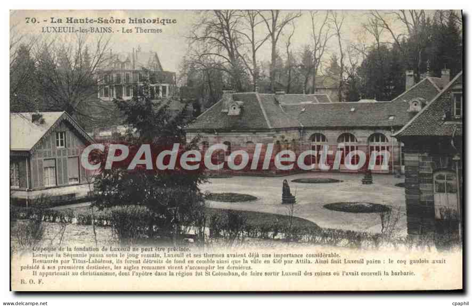 CPA Luxeuil les Bains Les Thermes