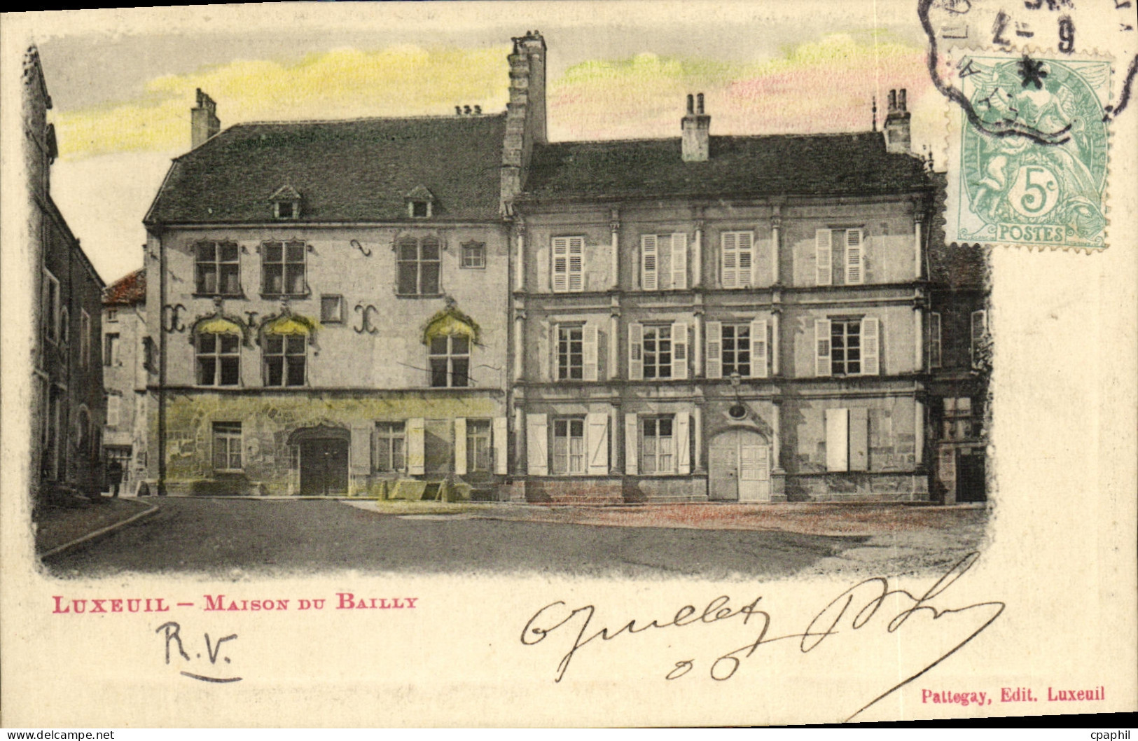 CPA Luxeuil Les Bains Maison du Bailly
