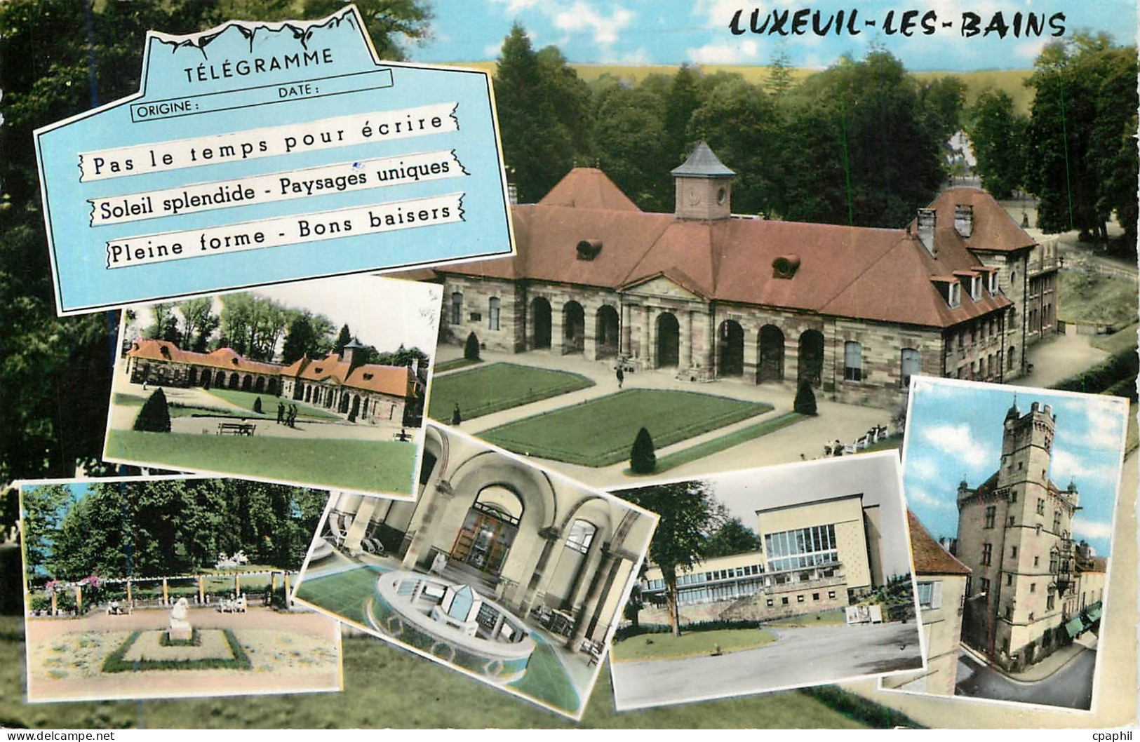 CPA Luxeuil-les-Bains(The-Saone)