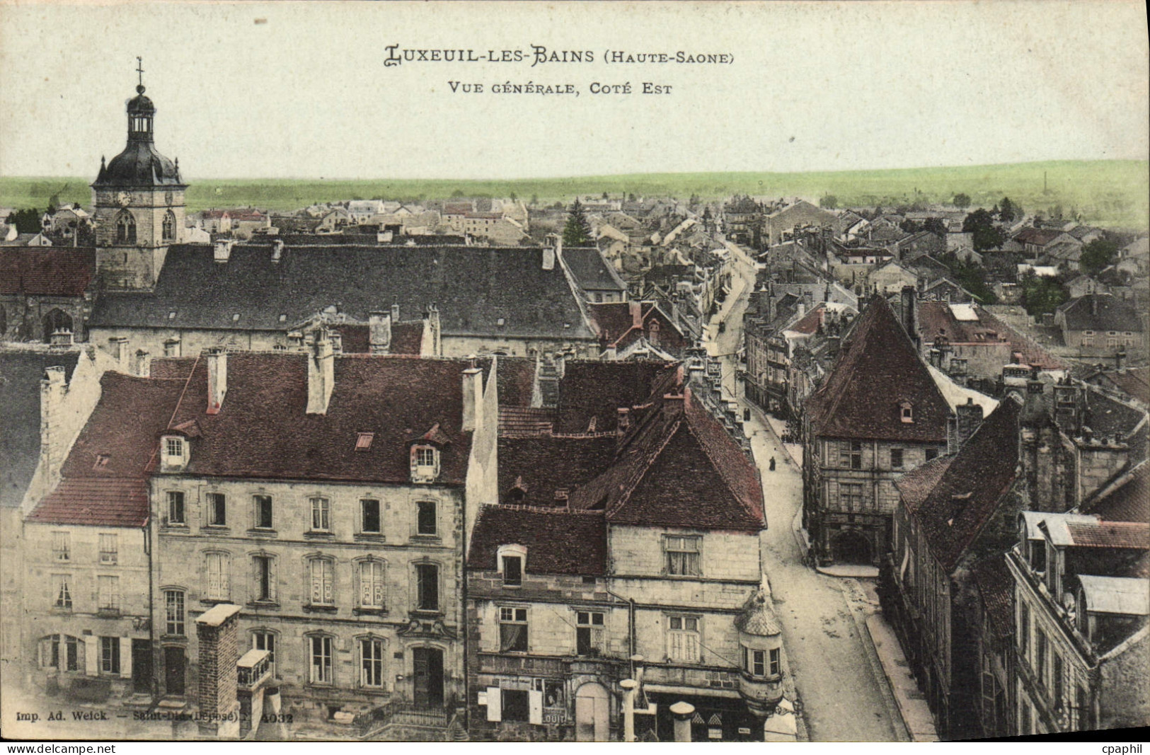 CPA Luxeuil les Bains Vue generale