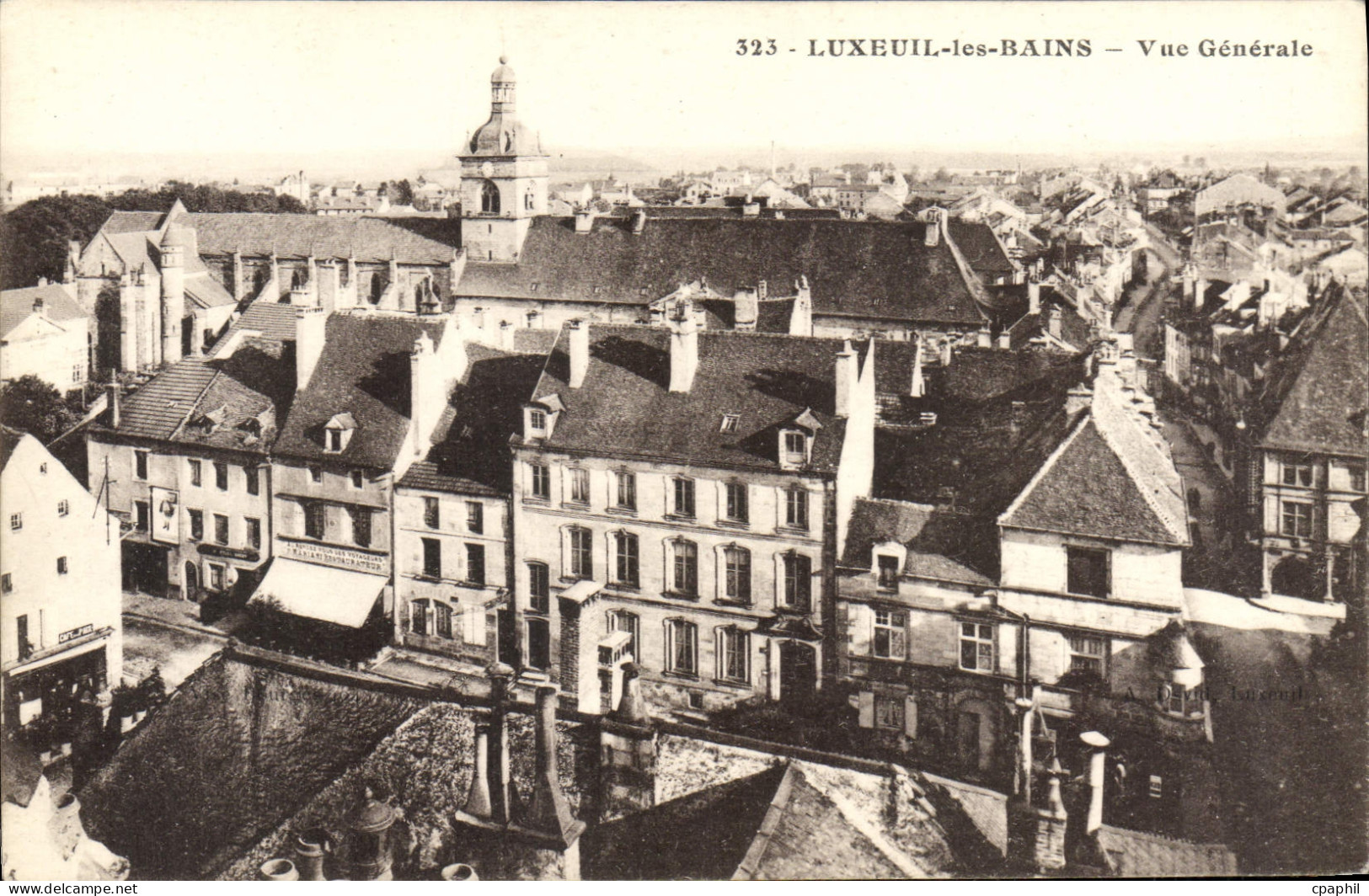 CPA Luxeuil les Bains Vue Generale