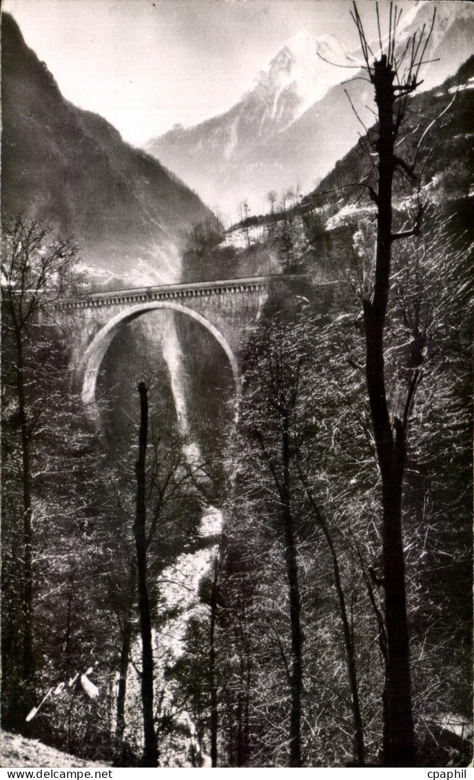 CPA Luz Saint Sauveur Le Pont Napoleon