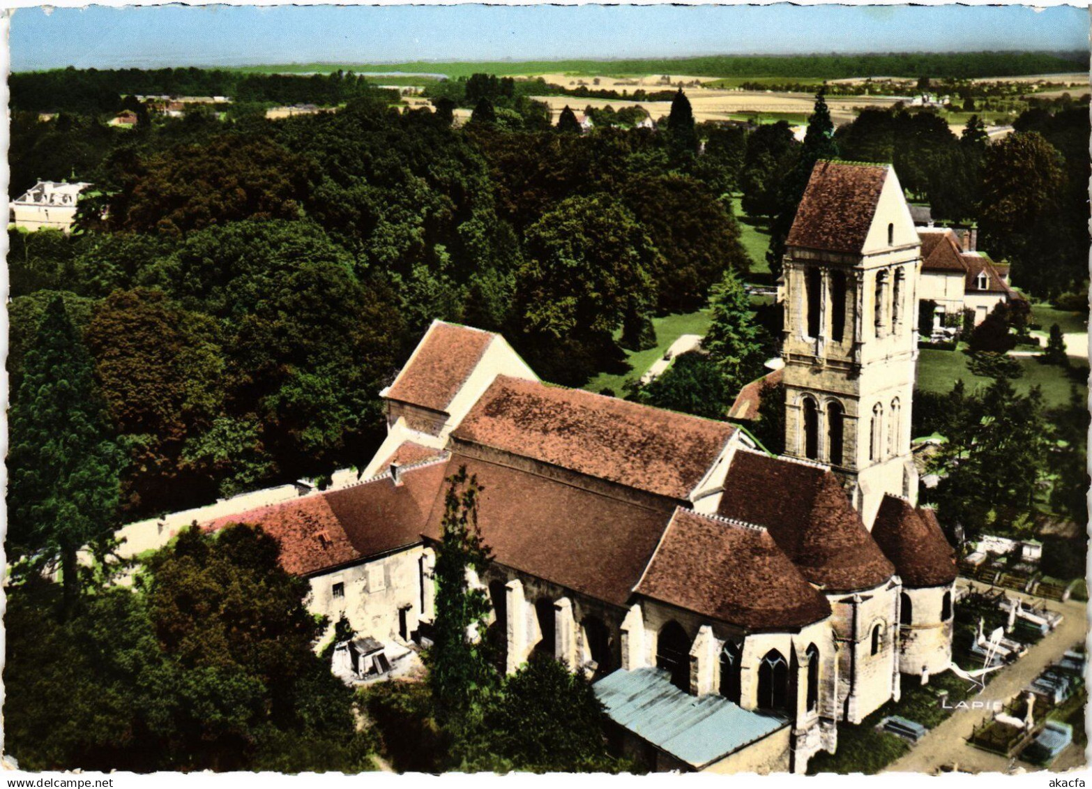 CPA Luzarches Eglise (1340426)