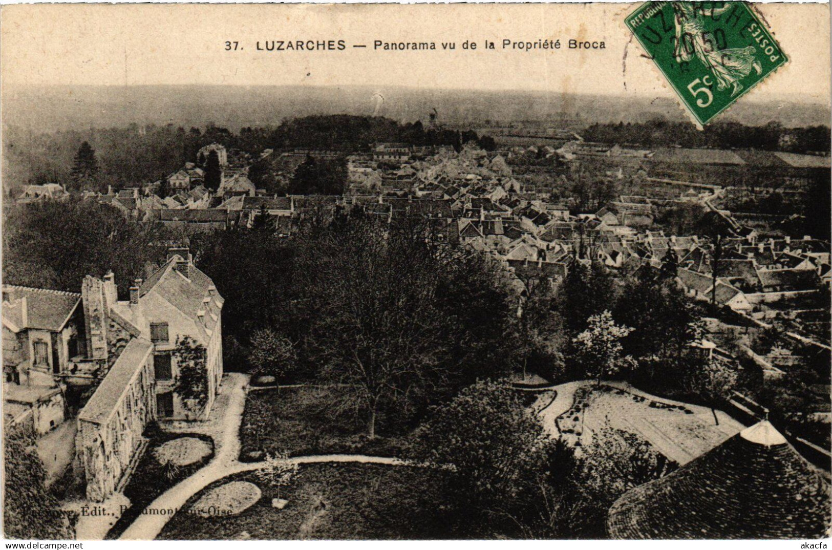 CPA Luzarches panorama (1340396)