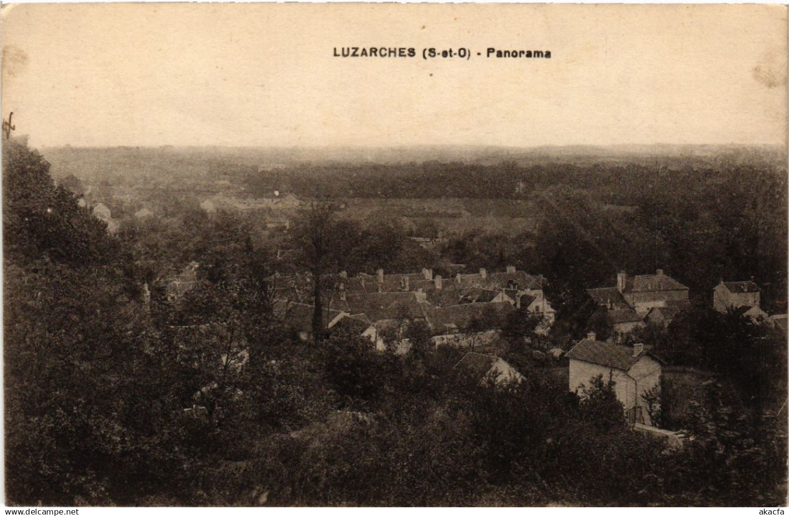 CPA LUZARCHES - Panorama (519441)