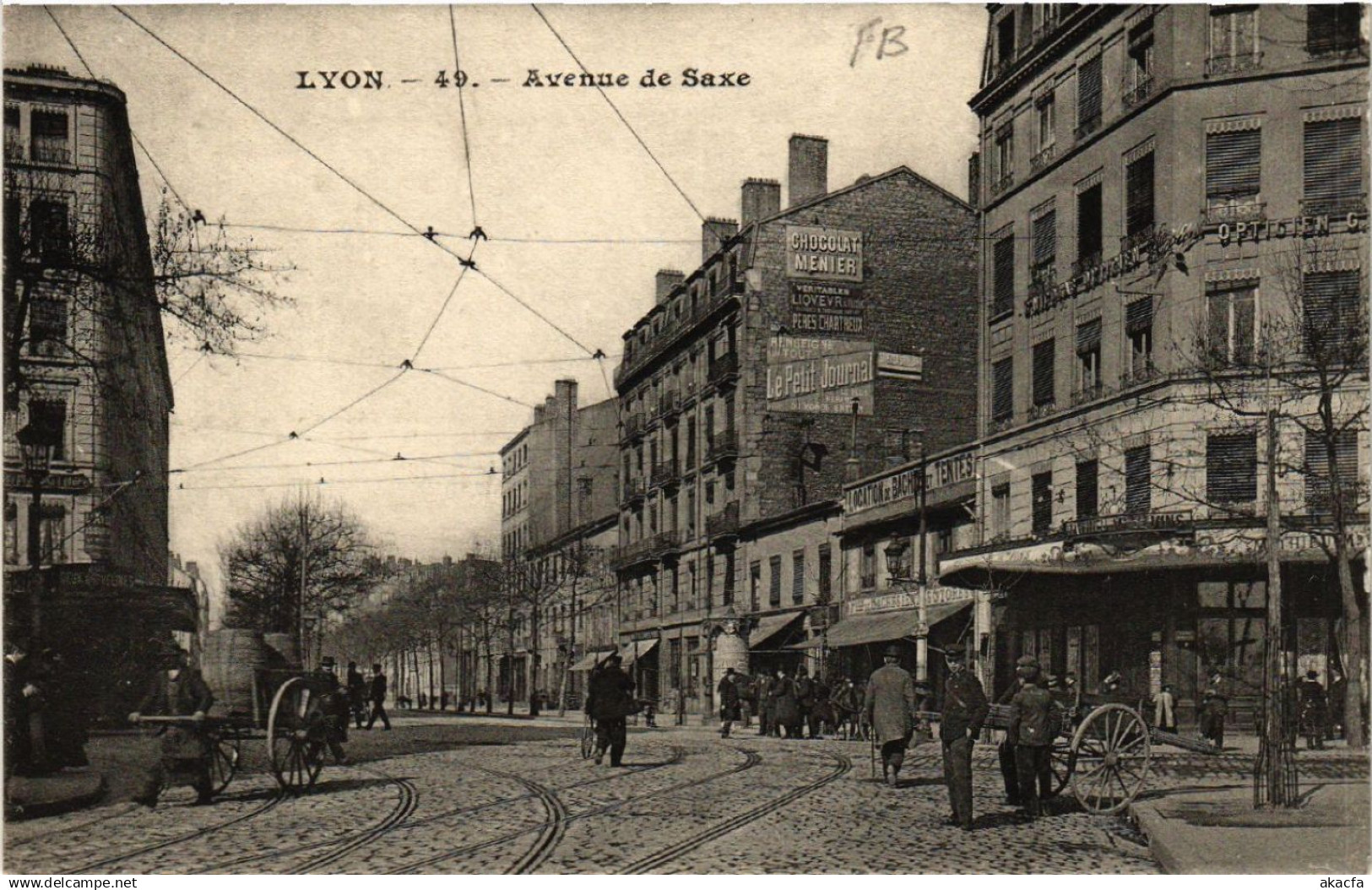 CPA LYON - Avenue de Saxe (470610)