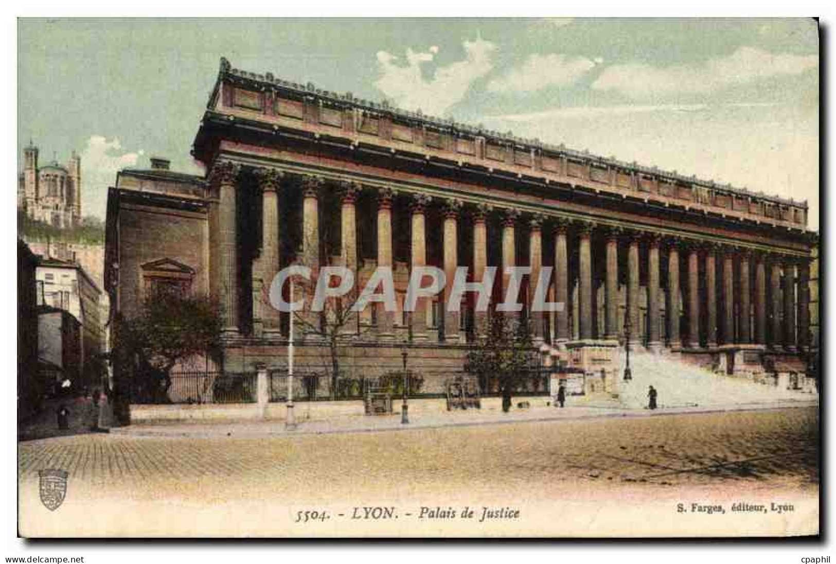 CPA Lyon Palais de Justice