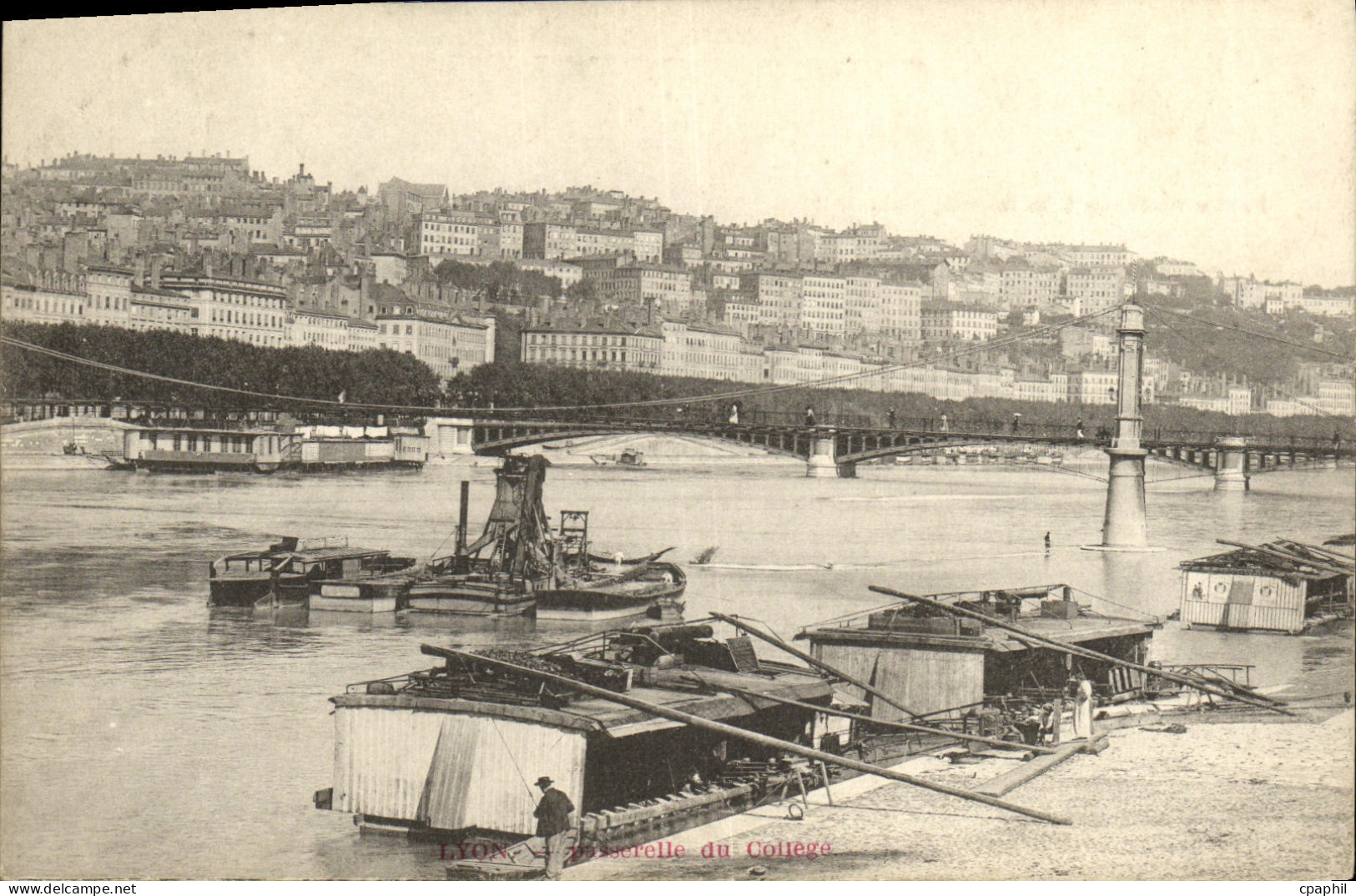 CPA Lyon Passerelle du college
