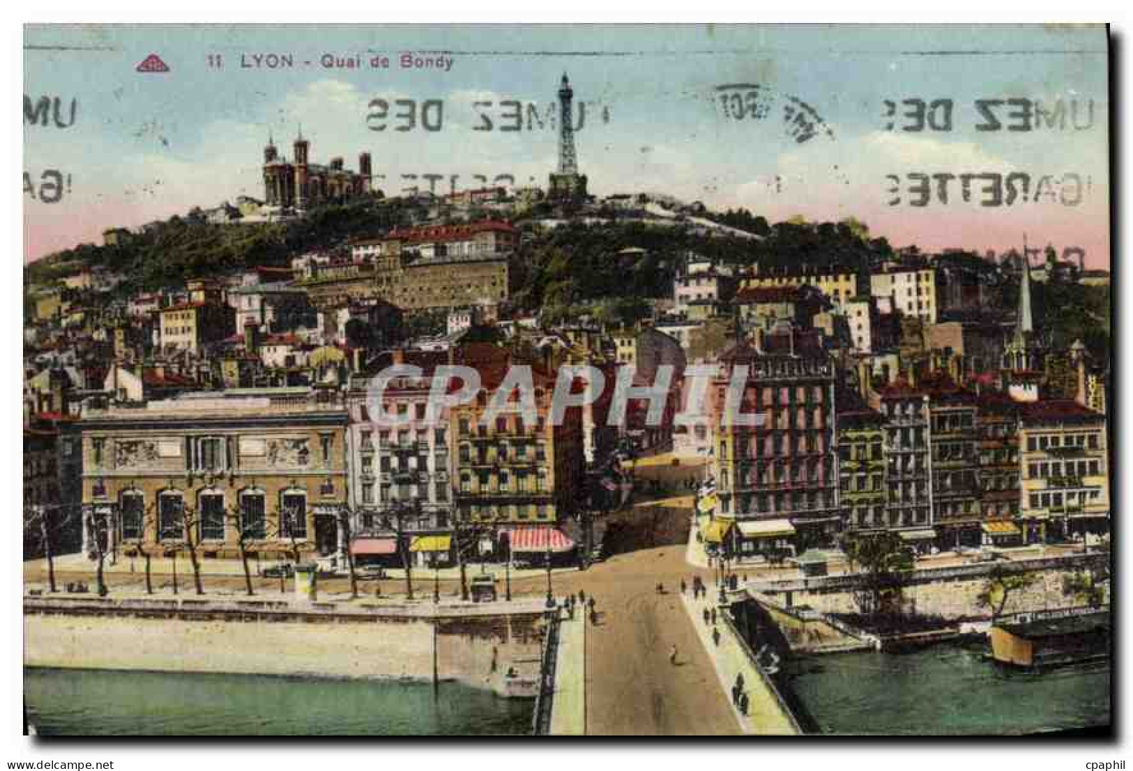 CPA Lyon Quai de Bondy