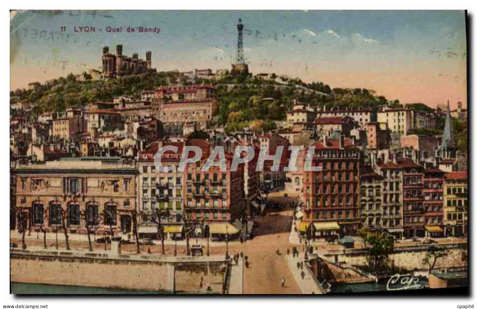 CPA Lyon Quai de Bondy