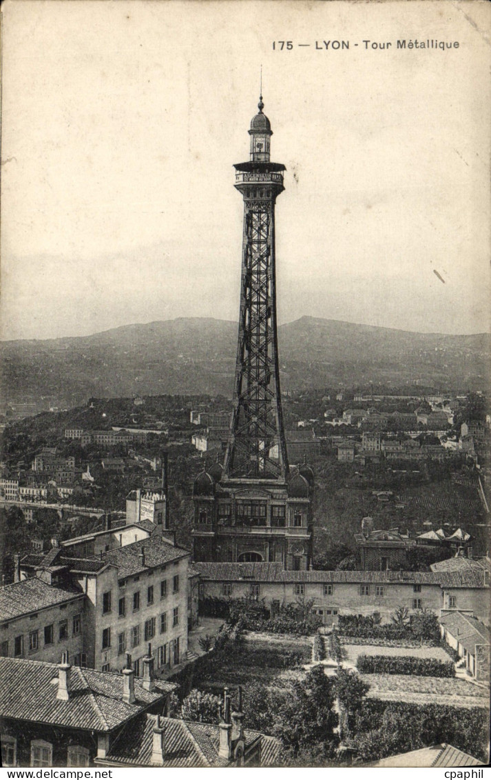 CPA Lyon Tour Metallique